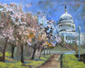 DC Cherry Blossoms ‘Wonderland-esque’ — Again, Climate-Change At Play